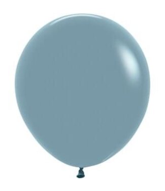 Sempertex 18" PASTEL DUSK BLUE 6 count
