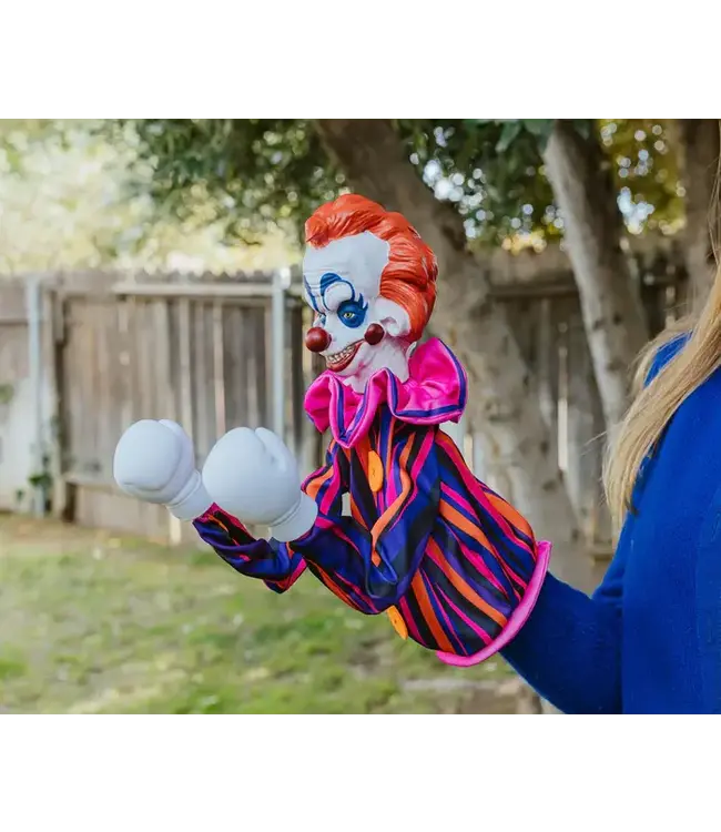 KILLER KLOWNS FROM OUTTER SPACE Horror Reachers Killer Klowns Rudy 13-Inch Boxing Puppet