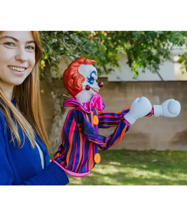KILLER KLOWNS FROM OUTTER SPACE Horror Reachers Killer Klowns Rudy 13-Inch Boxing Puppet