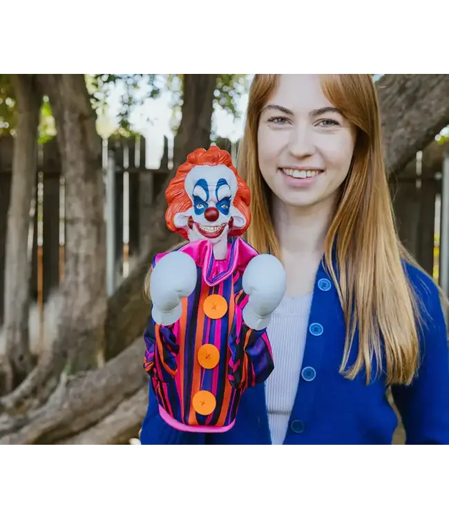 KILLER KLOWNS FROM OUTTER SPACE Horror Reachers Killer Klowns Rudy 13-Inch Boxing Puppet