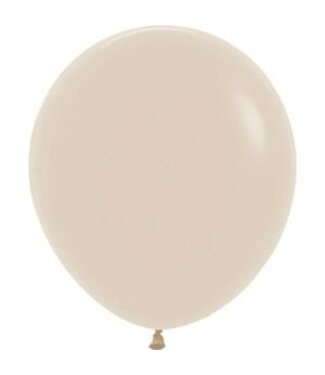 Sempertex 18 inch Sempertex Deluxe White Sand Latex 6 count