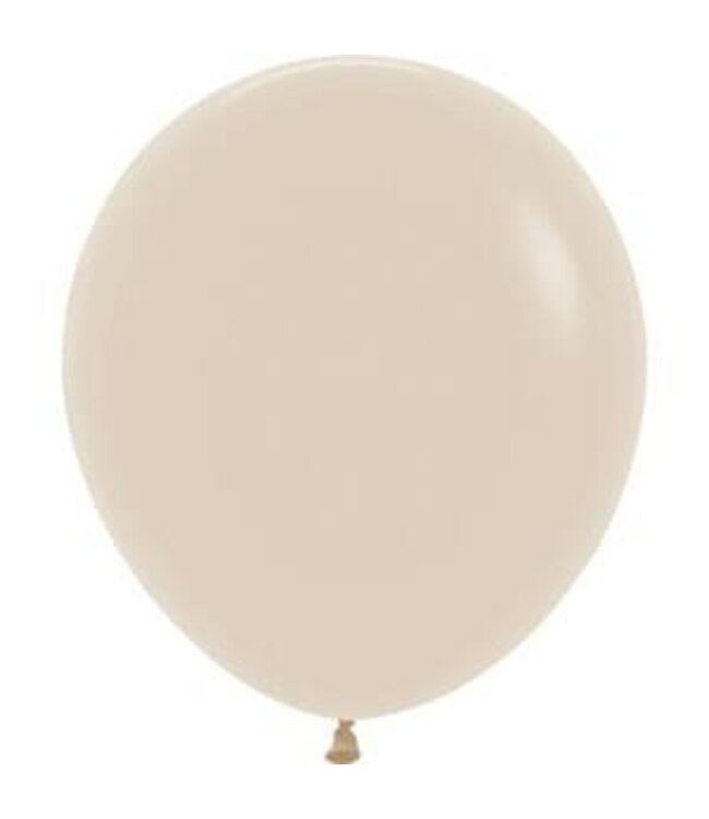 Sempertex 18 inch Sempertex Deluxe White Sand Latex 6 count