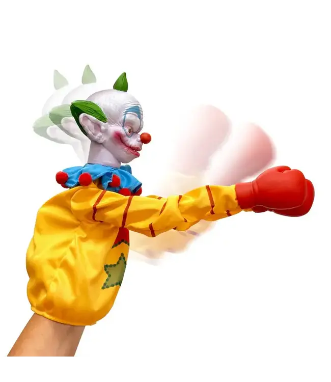KILLER KLOWNS FROM OUTTER SPACE Horror Reachers Killer Klowns Shorty 13-Inch Boxing Puppet