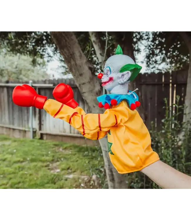 KILLER KLOWNS FROM OUTTER SPACE Horror Reachers Killer Klowns Shorty 13-Inch Boxing Puppet