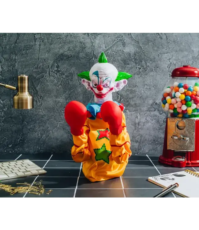 KILLER KLOWNS FROM OUTTER SPACE Horror Reachers Killer Klowns Shorty 13-Inch Boxing Puppet
