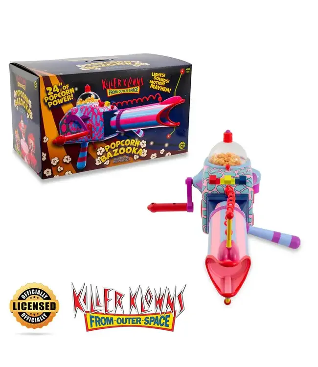 KILLER KLOWNS FROM OUTTER SPACE Killer Klowns From Outer Space 24-Inch Popcorn Bazooka Electronic Prop Replica