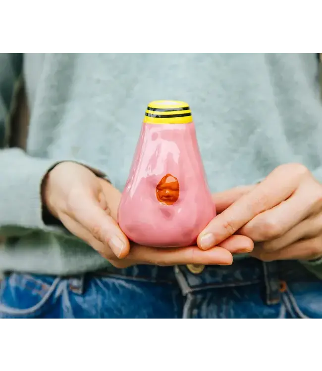 KILLER KLOWNS FROM OUTTER SPACE Killer Klowns From Outer Space Cotton Candy Cocoon Sculpted Ceramic Shot Glass