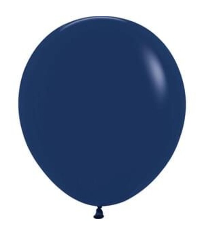 Sempertex 18 inch Sempertex Fashion Navy Blue Latex 6 count