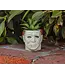 TOYNK Halloween Michael Myers 3-Inch Ceramic Mini Planter With Artificial Succulent
