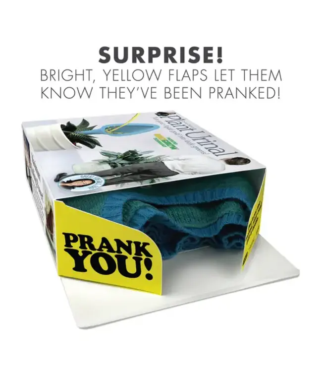 PRANK-O Prank Gift Box Plant Urinal