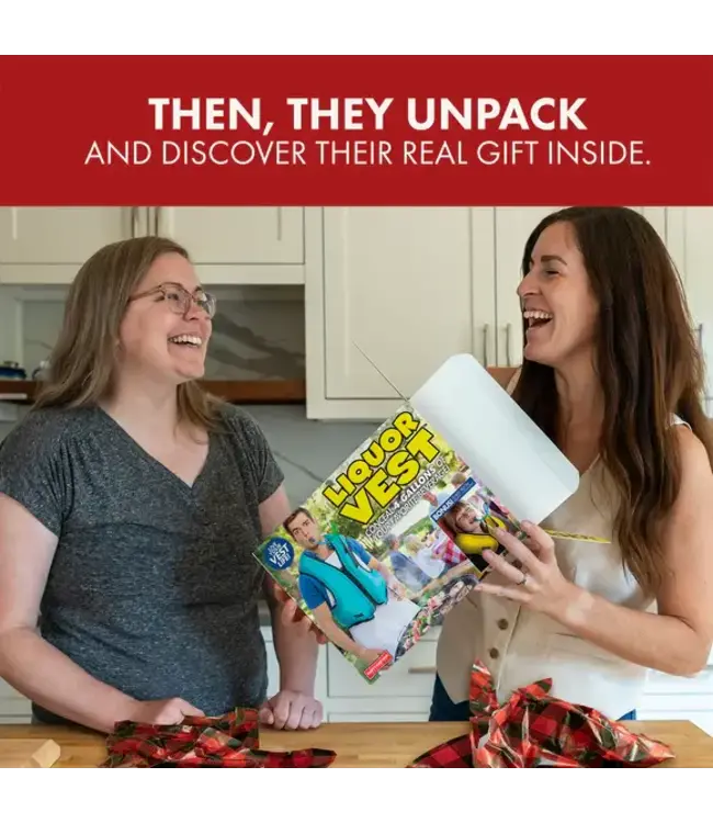 PRANK-O Prank Gift Box Liquor Vest