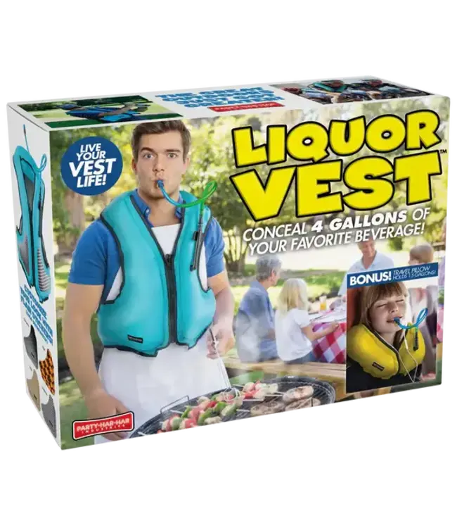 PRANK-O Prank Gift Box Liquor Vest