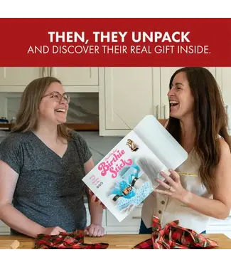 PRANK-O Prank Gift Box Birthie Stick