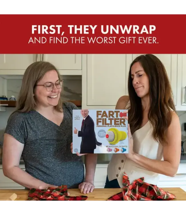 PRANK-O Prank Gift Box Fart Filter