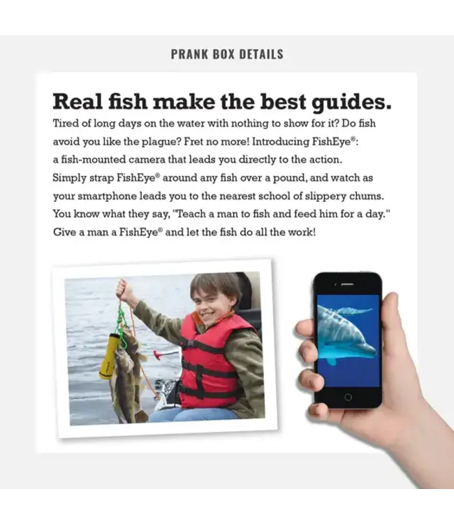 PRANK-O Prank Gift Box FishEye