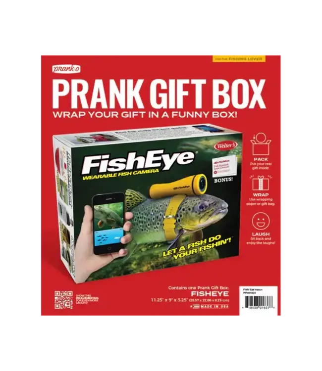 PRANK-O Prank Gift Box FishEye