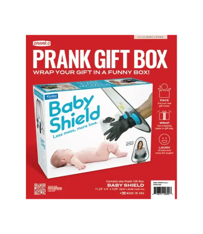 PRANK-O Prank Gift Box Baby Shield