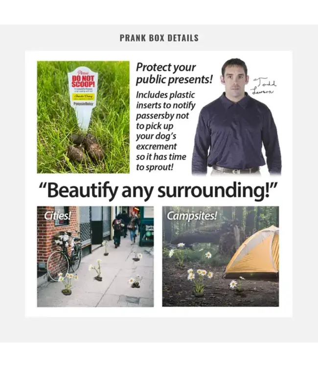 PRANK-O Prank Gift Box Poopsie Daisy