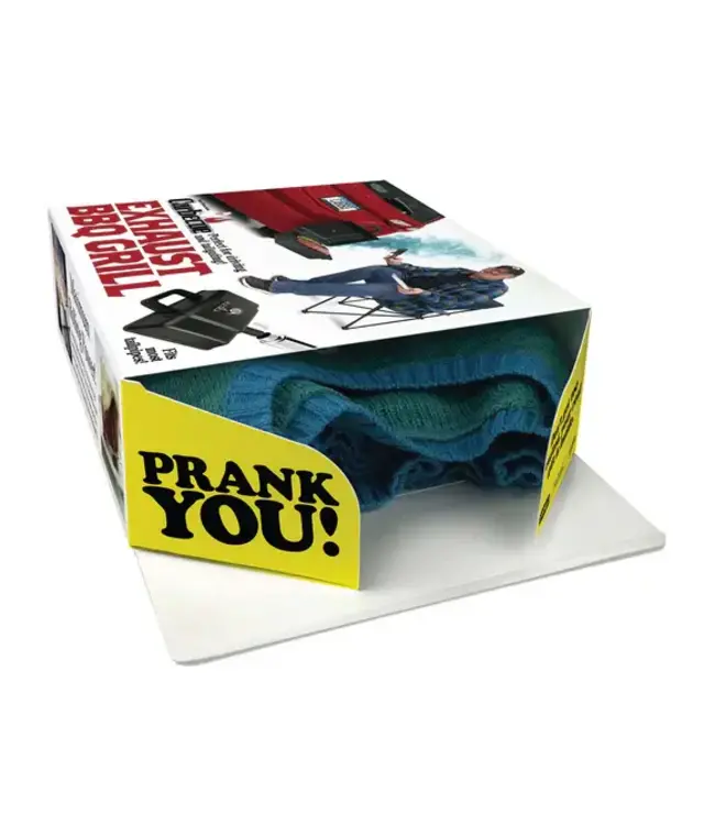 PRANK-O Prank Gift Box Carbecue Exhaust BBQ Grill