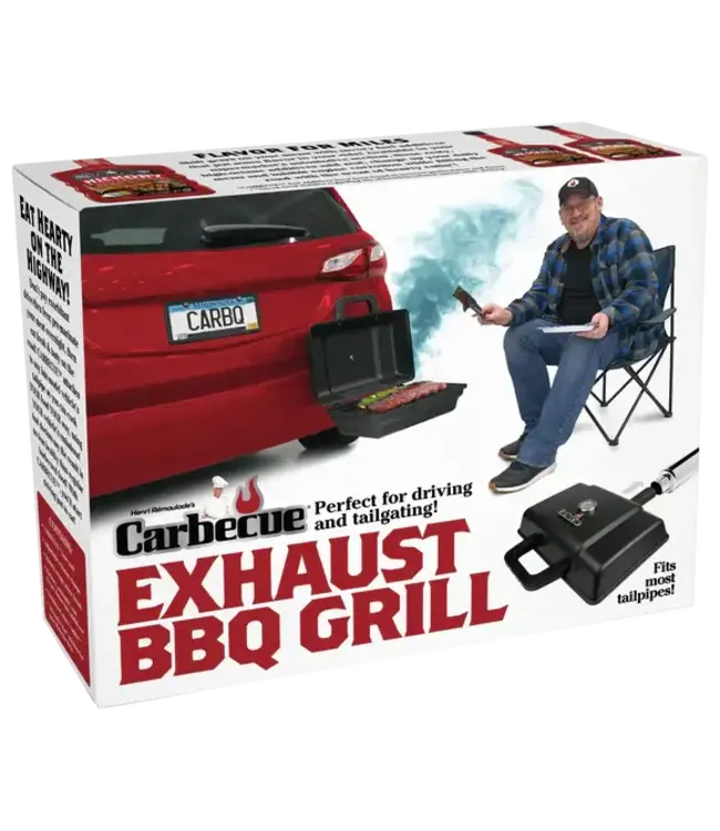PRANK-O Prank Gift Box Carbecue Exhaust BBQ Grill