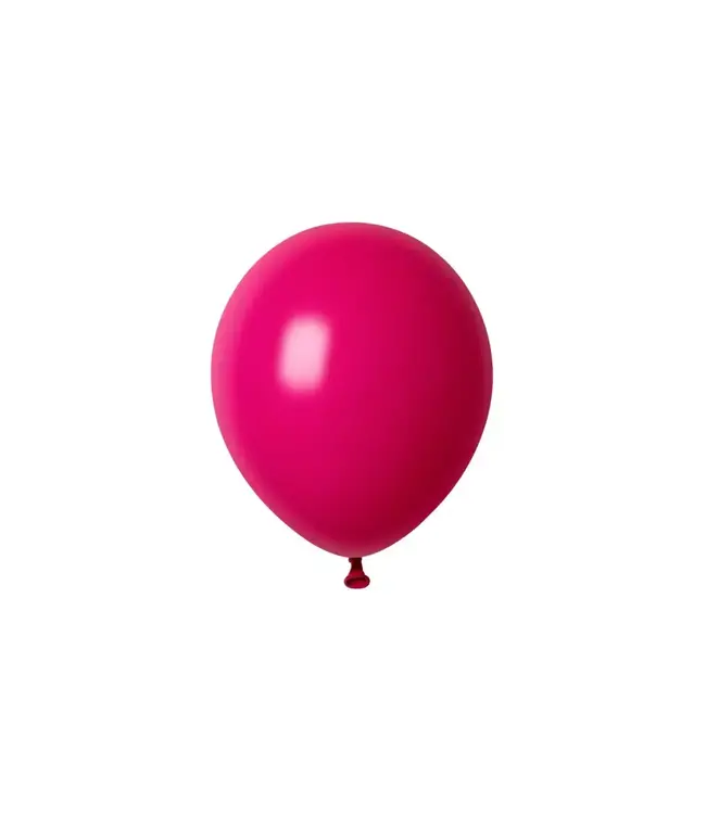 BABALOON 12in Latex Balloons #12 Fuchsia, 12 Count