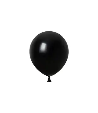 BABALOON 12ct Latex Balloons #150 Black, 12 Count