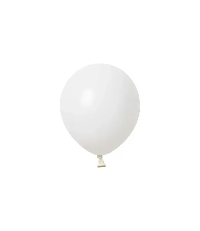 BABALOON 12in Latex Balloons #170 White, 12 Count