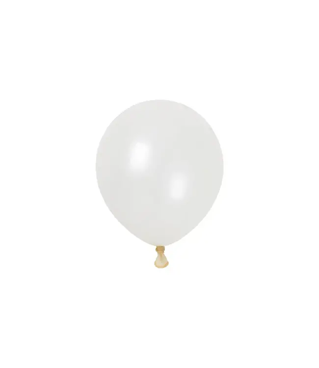 BABALOON 12in Latex Balloons #300 Crystal Clear, 12 Count