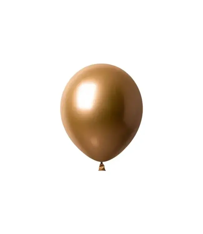 BABALOON 12in Latex Balloons #800 Platinum Gold, 12 Count