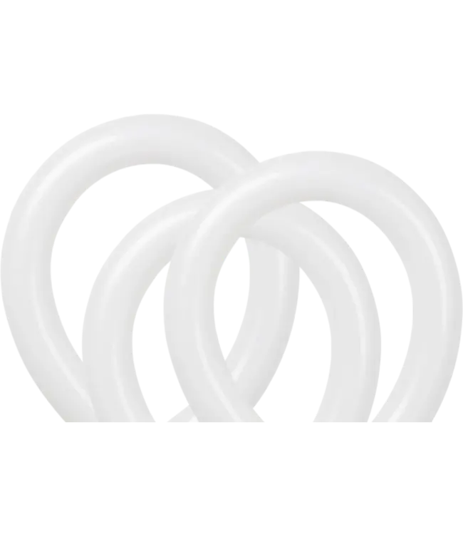 BABALOON 360 Latex Balloons #170 White, 25 Count