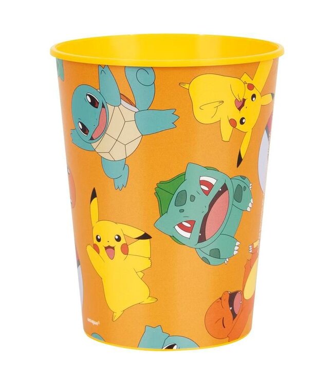 UNIQUE INDUSTRIES INC Pokémon 16 oz Reusable Plastic Favor Cup