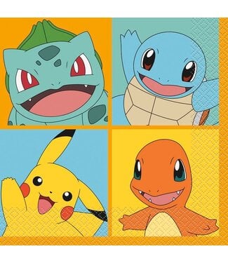 Unique Industries Pokémon Luncheon Napkins 16ct