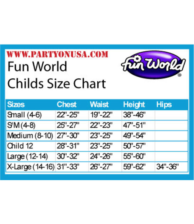 Fun World Totally Skelebones White - Boy's