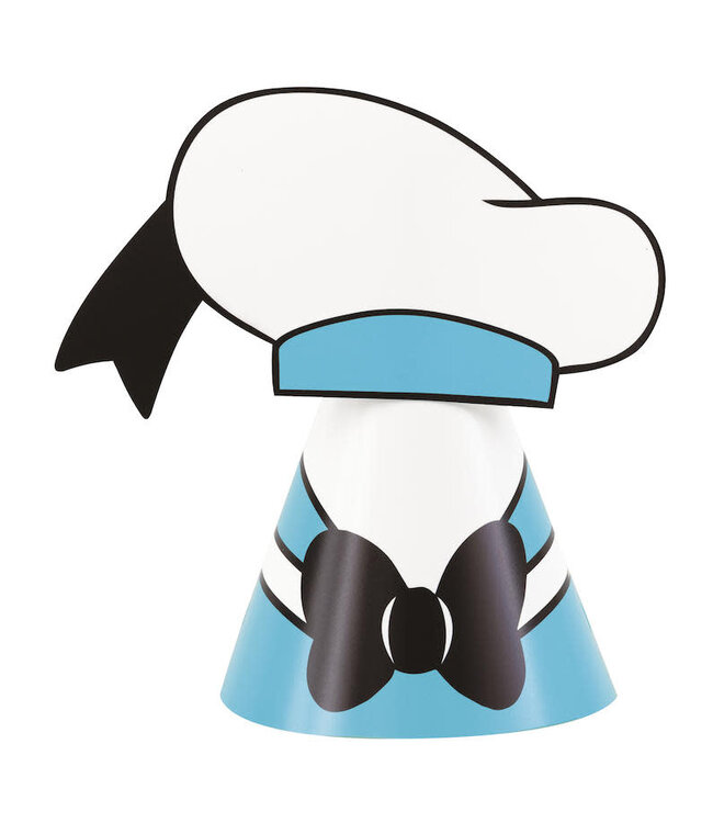 UNIQUE INDUSTRIES INC Mickey Mouse Cone Party Hats - 8 Pc.