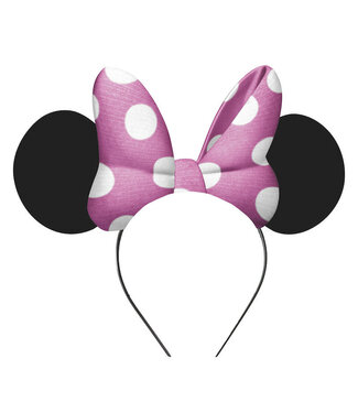 Unique Industries Minnie Mouse Ear Headbands - 4 Pc.