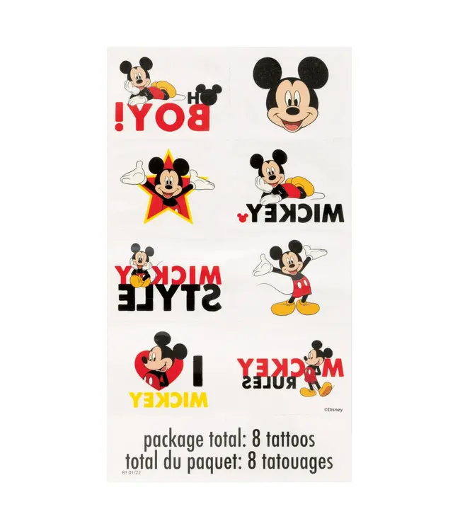 UNIQUE INDUSTRIES INC Mickey Mouse Party Favors for 8, 48 pieces