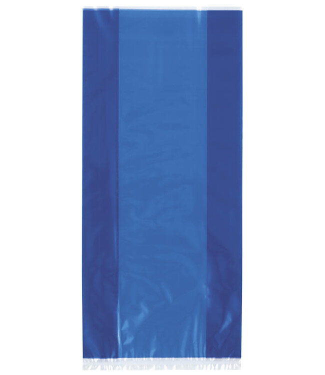 UNIQUE INDUSTRIES INC Blue Cello Bags-30ct