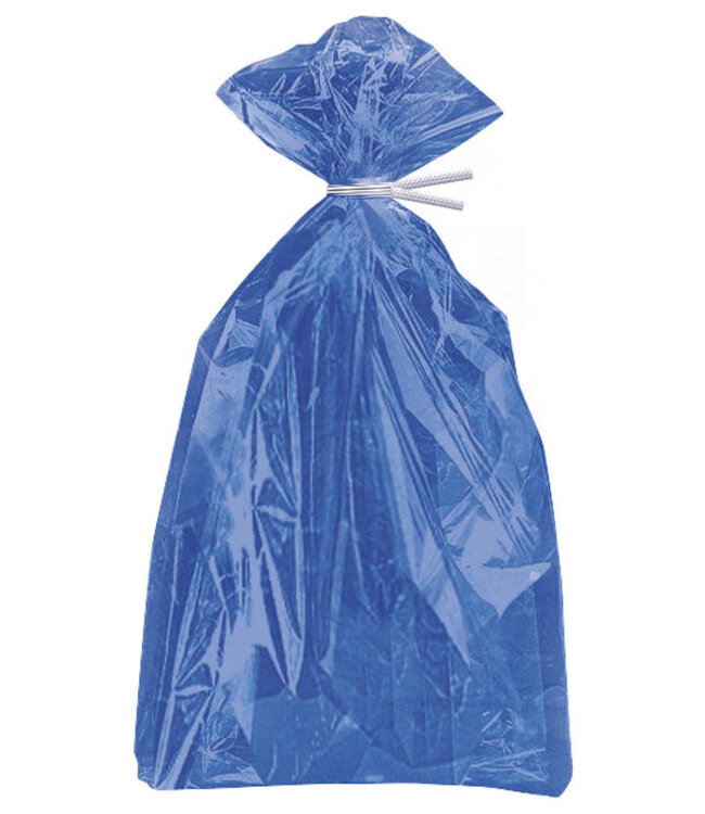 UNIQUE INDUSTRIES INC Blue Cello Bags-30ct