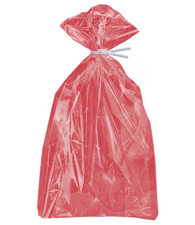 UNIQUE INDUSTRIES INC Ruby Red Cello Bags-30ct
