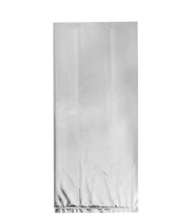 UNIQUE INDUSTRIES INC Silver Foil Cello Bags 10ct
