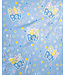 UNIQUE INDUSTRIES INC Jumbo Plastic Blue Polka Dot Baby Shower Gift Bag, 1ct