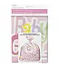 UNIQUE INDUSTRIES INC Jumbo Plastic Polka Dot Girl Baby Shower Gift Bag, 44 x 36 in, Pink, 1ct