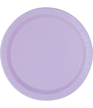 UNIQUE INDUSTRIES INC Lavender 10.25in Paper Plates-50 count