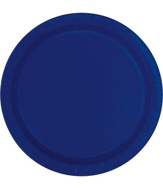 UNIQUE INDUSTRIES INC True Navy 10.25in Paper Plates-50 count