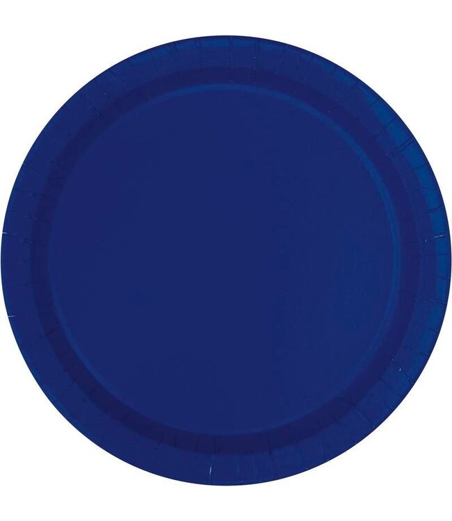 UNIQUE INDUSTRIES INC True Navy 10.25in Paper Plates-50 count