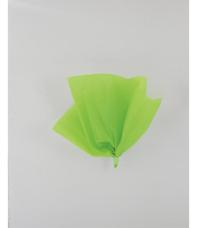 UNIQUE INDUSTRIES INC 26" X 20" Lime Green Tissue Paper Sheets, 10Ct