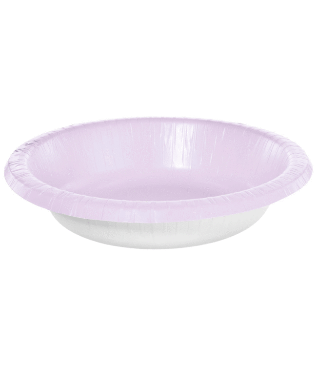 UNIQUE INDUSTRIES INC Lavender Paper Bowls 20oz, 20ct