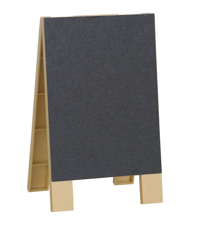 UNIQUE INDUSTRIES INC Chalkboard Easel