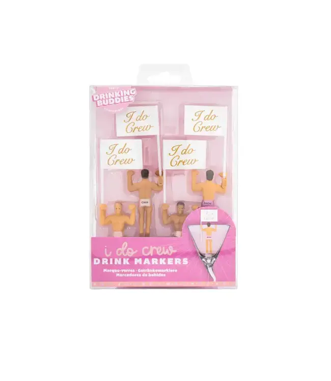 NPW I Do Crew Drink Markers-4 Pack