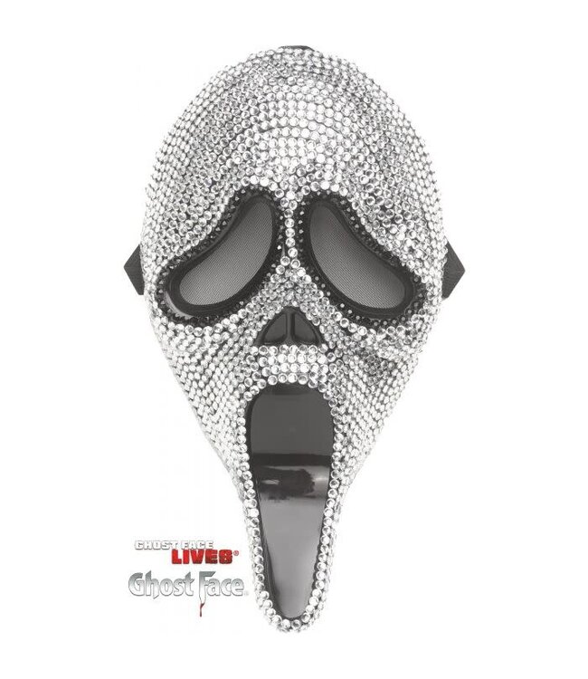 Fun World Deluxe Bling Ghost Face